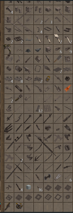 recipe menu strechted a bit too long